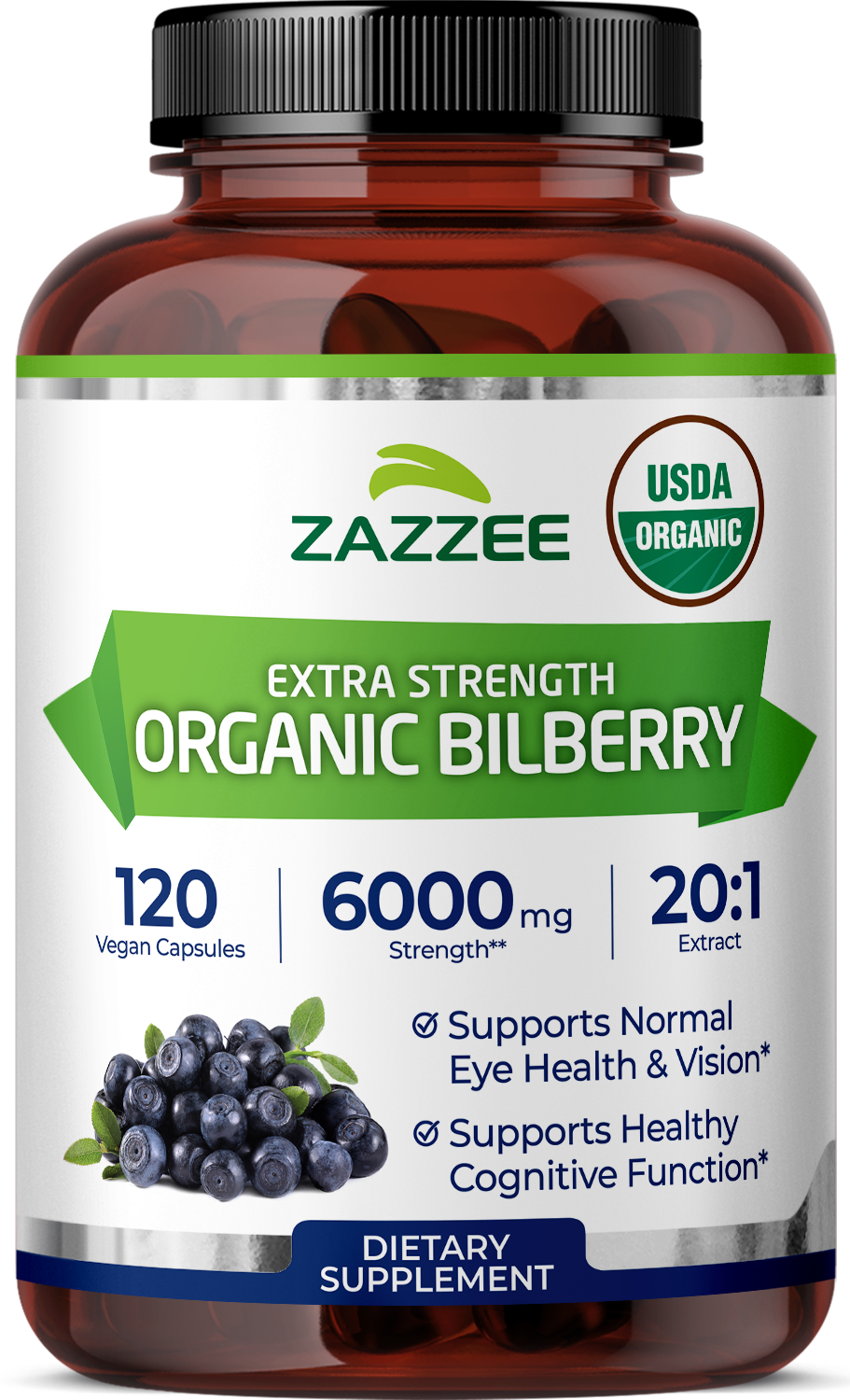 Organic Bilberry Extract – Zazzee Naturals