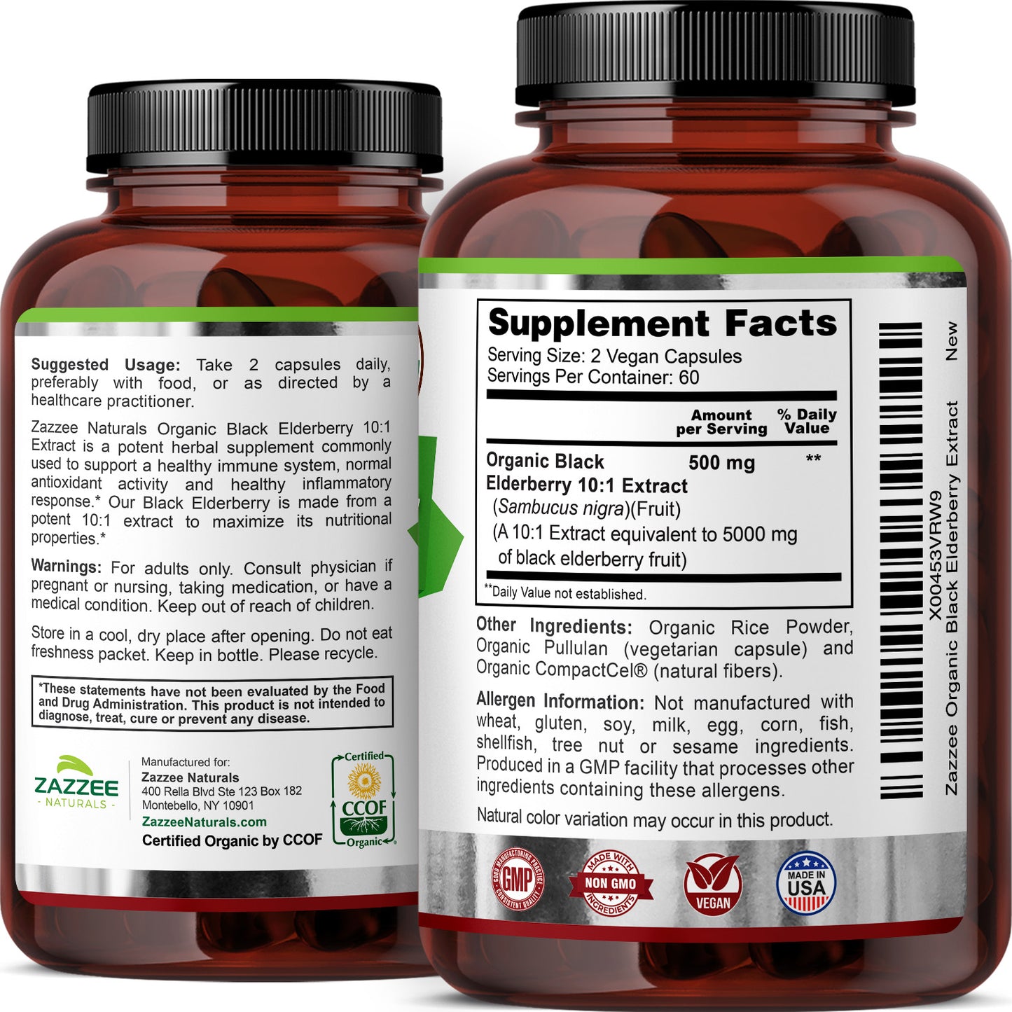 Organic Black Elderberry