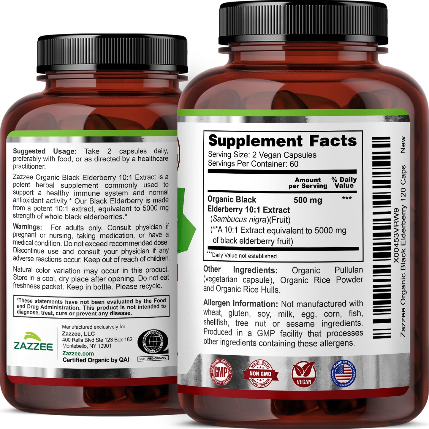 Organic Black Elderberry