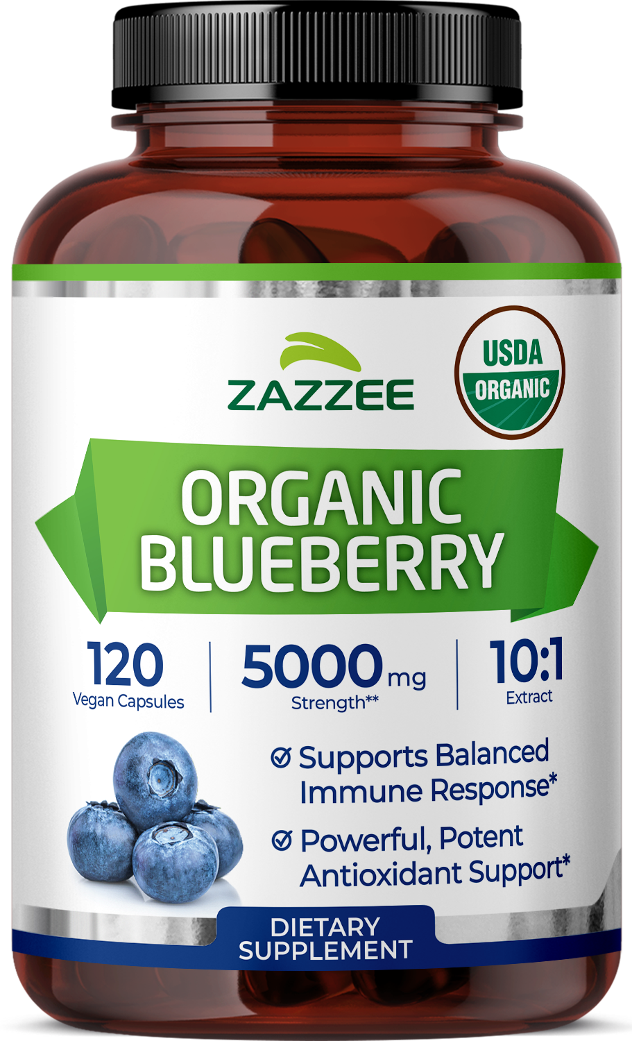 【blueberry】H.I.P by SOLIDO × LEADER Organic Blueberry Extract – Zazzee Naturals