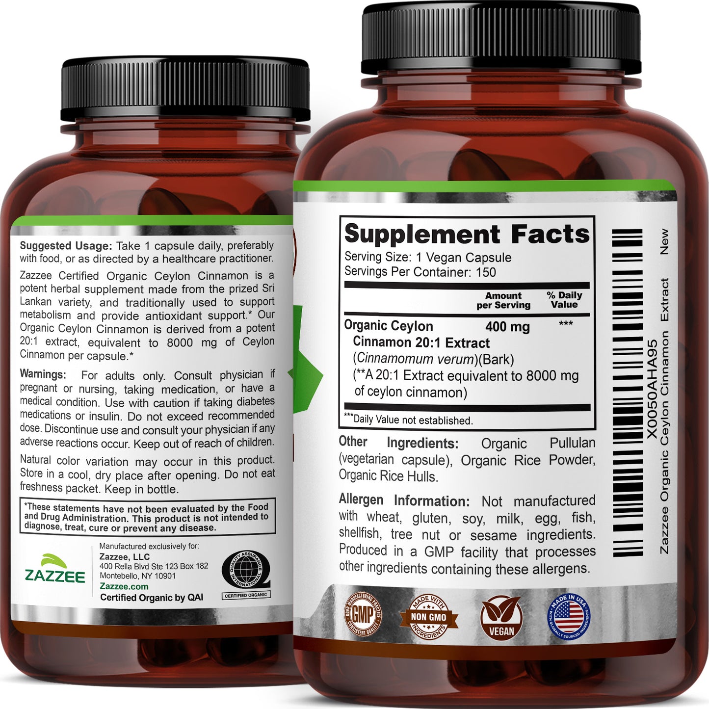 Organic Ceylon Cinnamon Extract