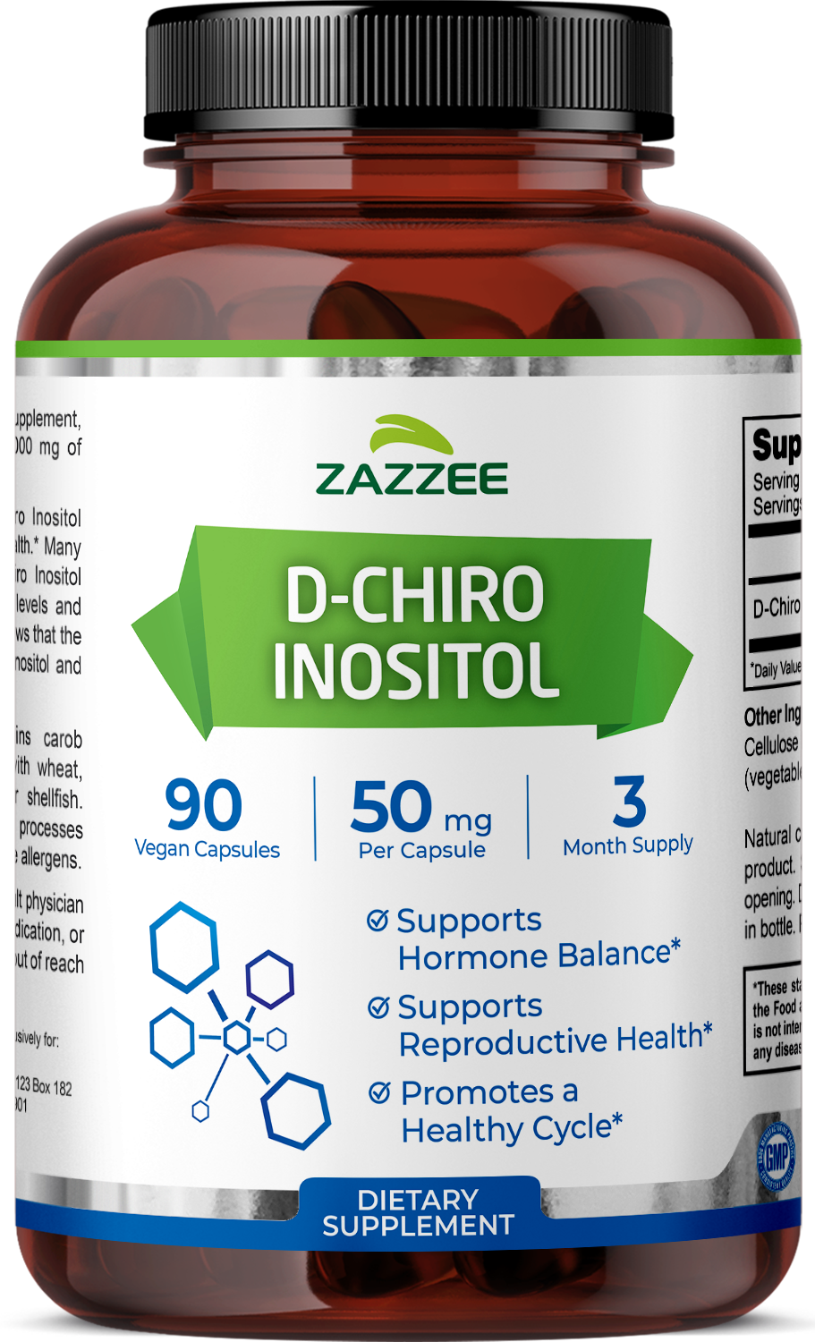 D-Chiro-Inositol – Zazzee Naturals D-Chiro-Inositol – Zazzee Naturals