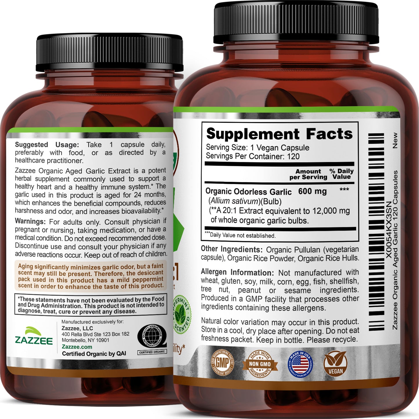 Organic Aged Garlic Extract