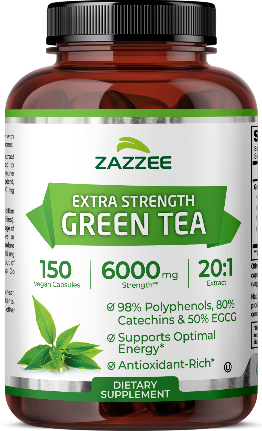 Green Tea Extract – Zazzee Naturals