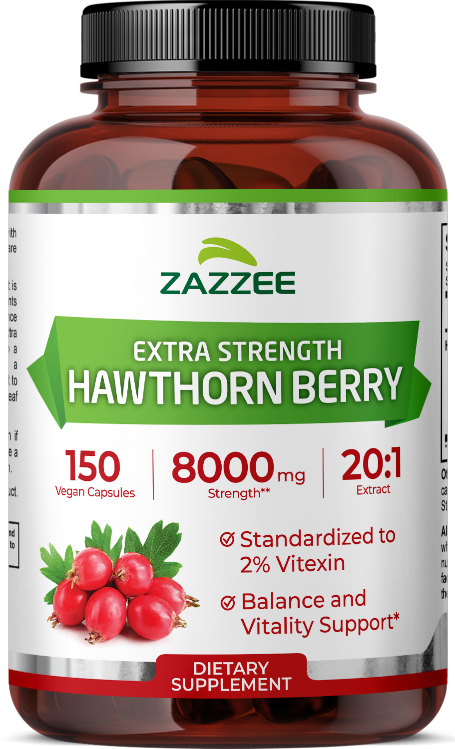Hawthorn Berry Extract – Zazzee Naturals
