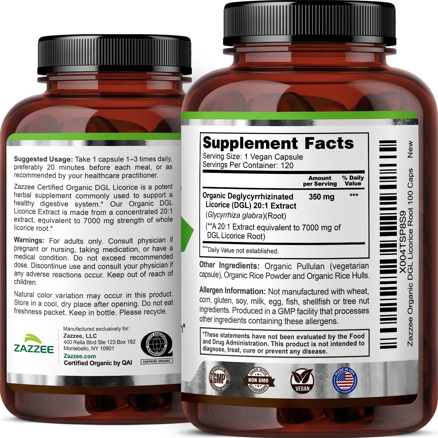 Organic DGL Licorice