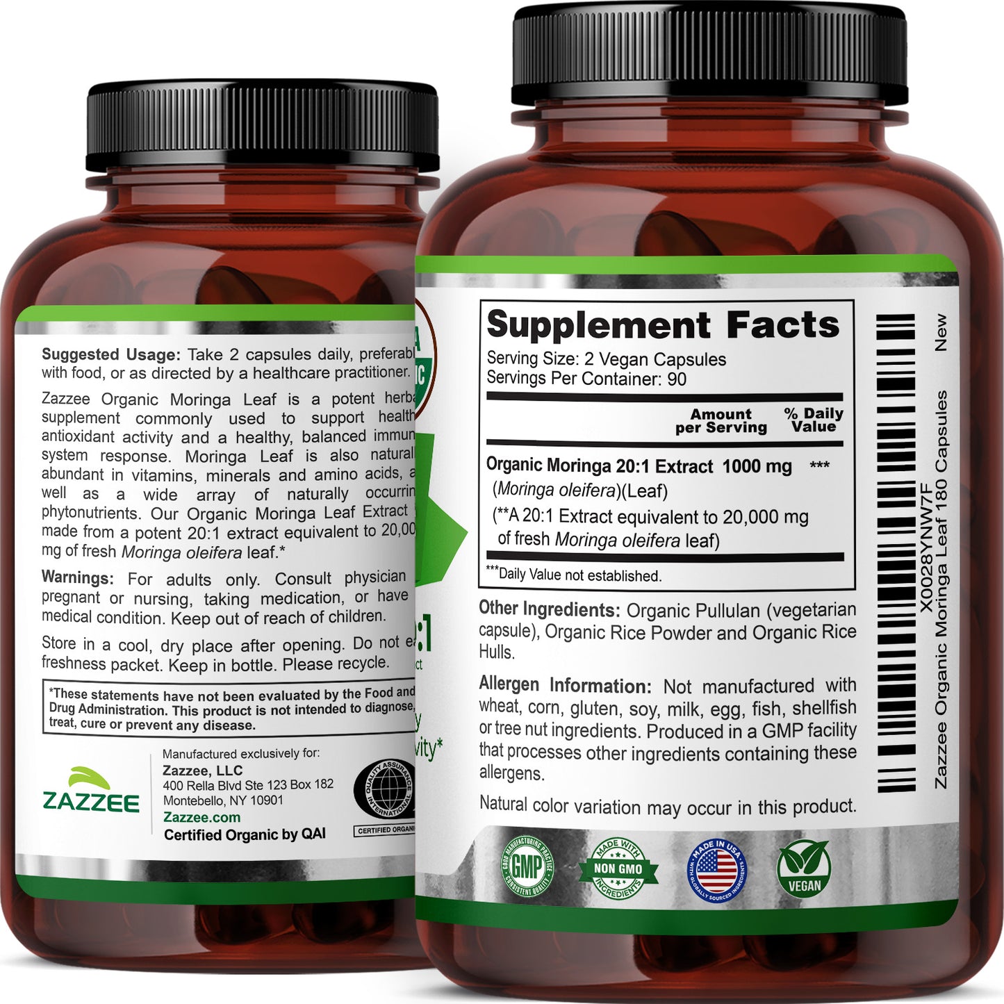 Organic Moringa Extract