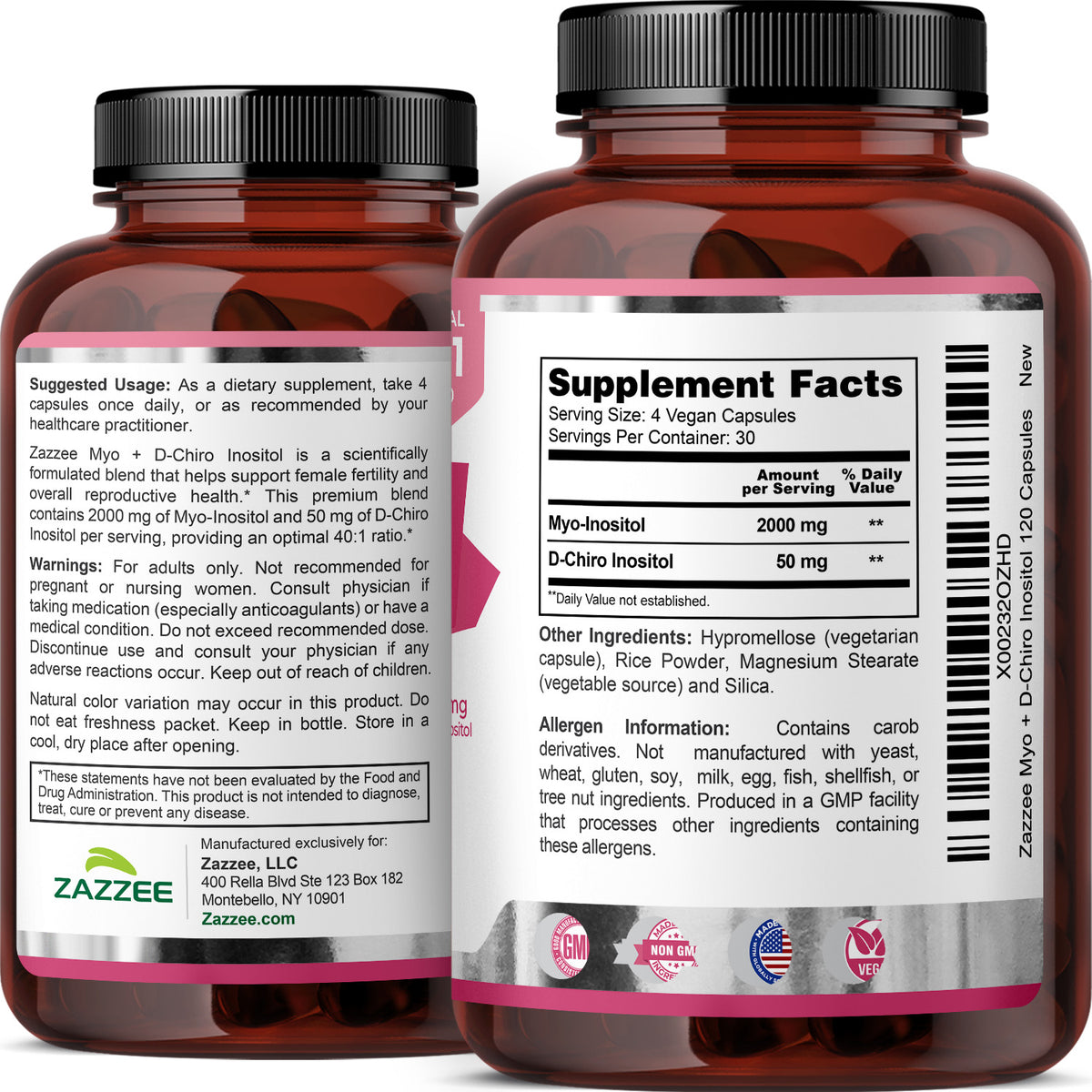 Myo + D-Chiro Inositol