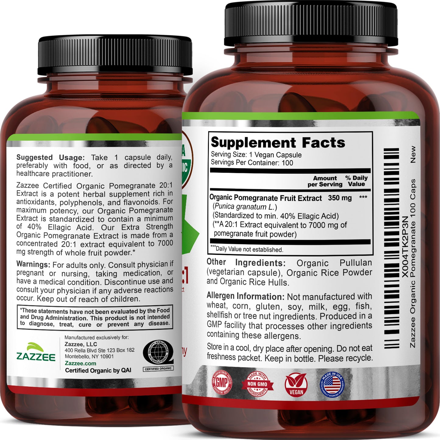 Organic Pomegranate Extract