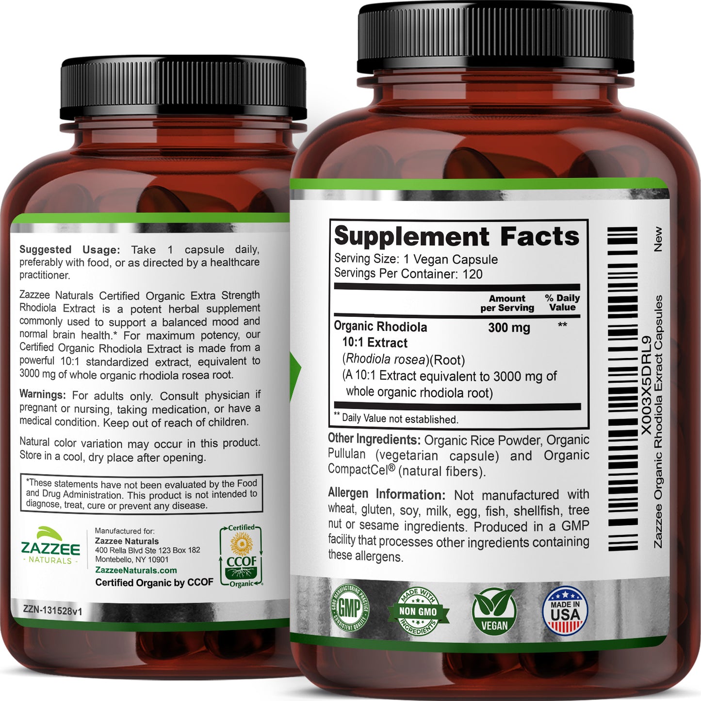 Organic Rhodiola
