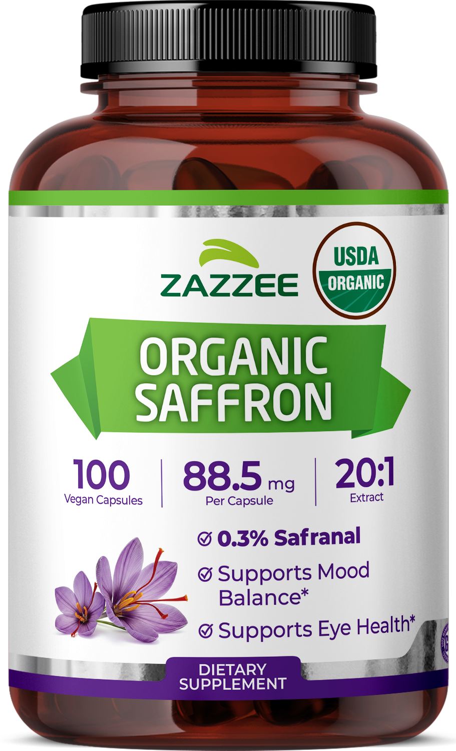 Organic Saffron Extract – Zazzee Naturals