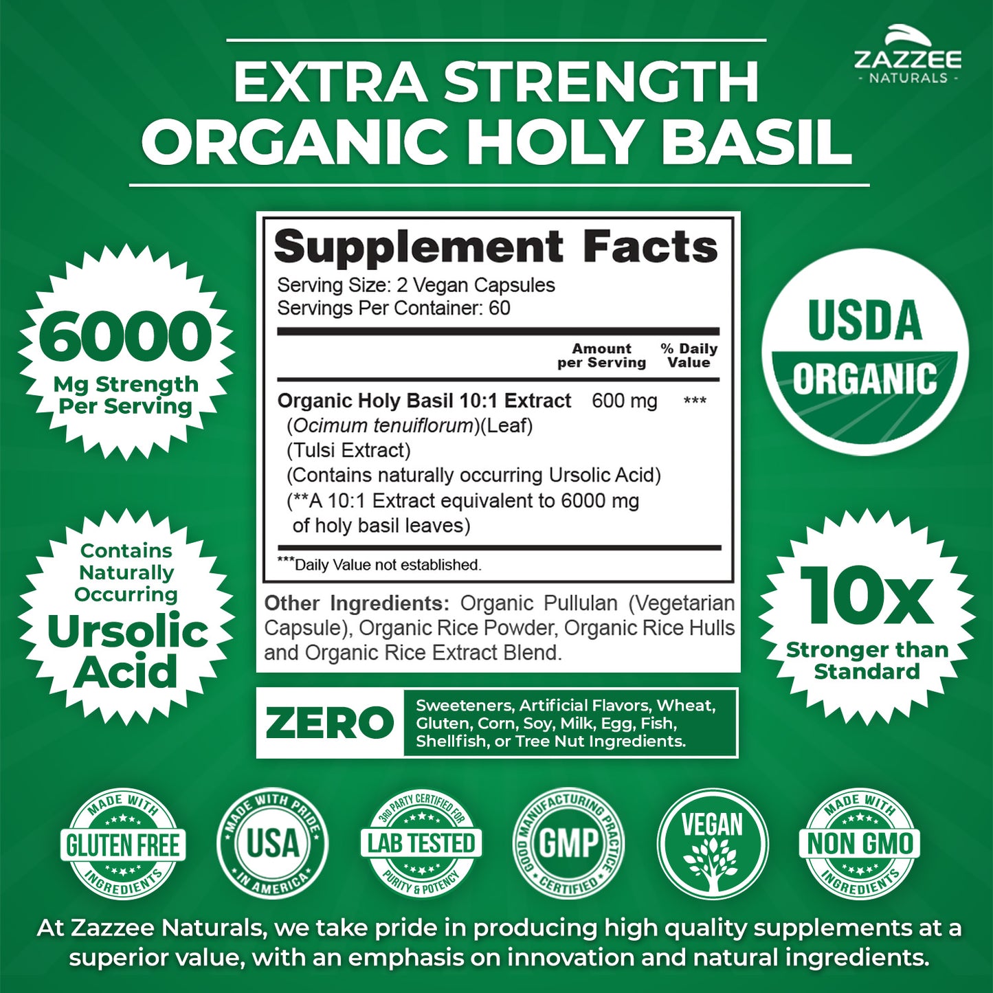 Organic Holy Basil