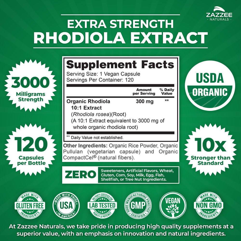 Organic Rhodiola