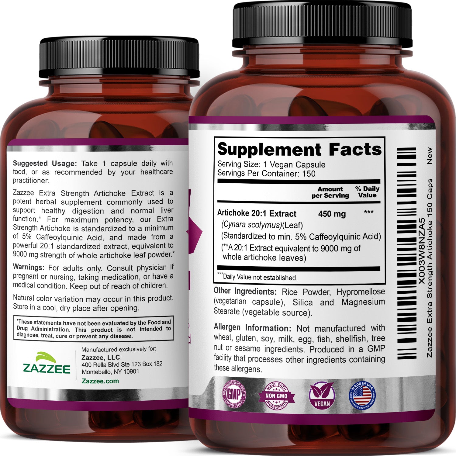 Artichoke Extract – Zazzee Naturals