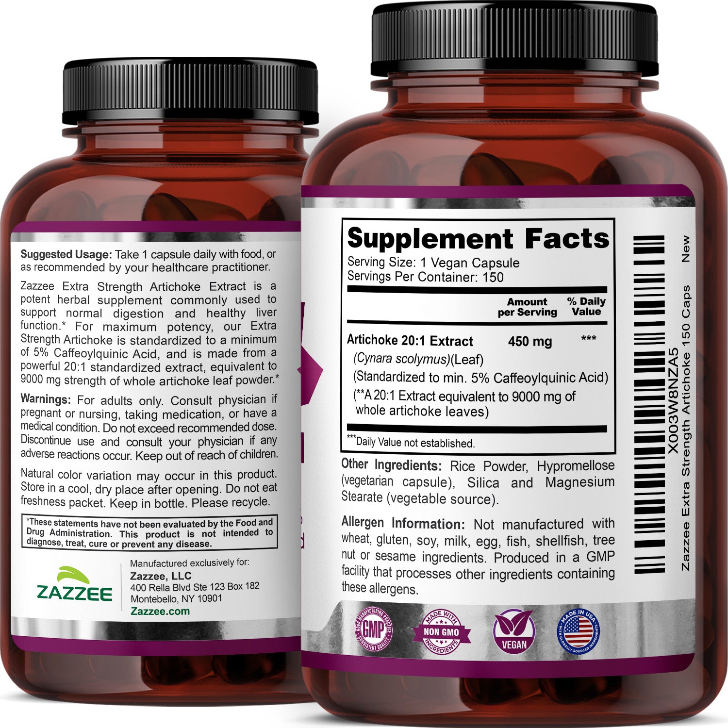 Artichoke Extract – Zazzee Naturals