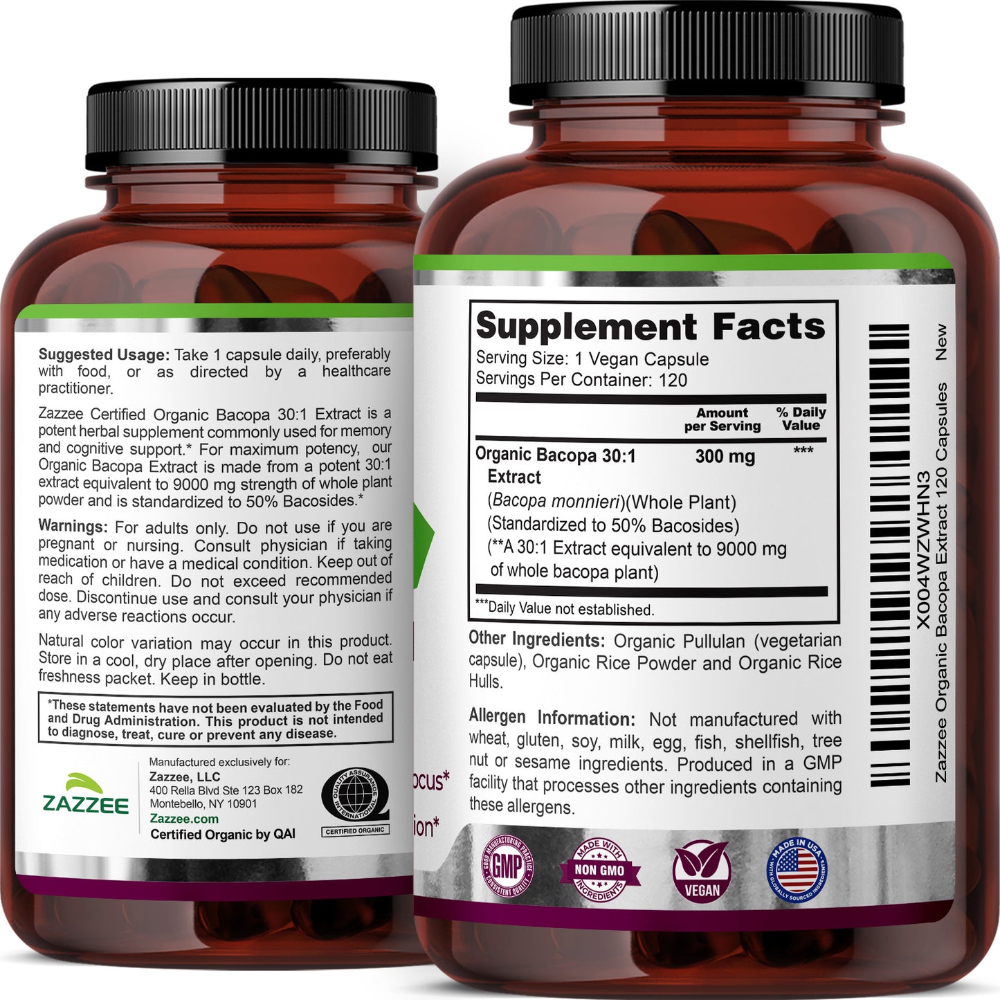 Organic Bacopa Extract
