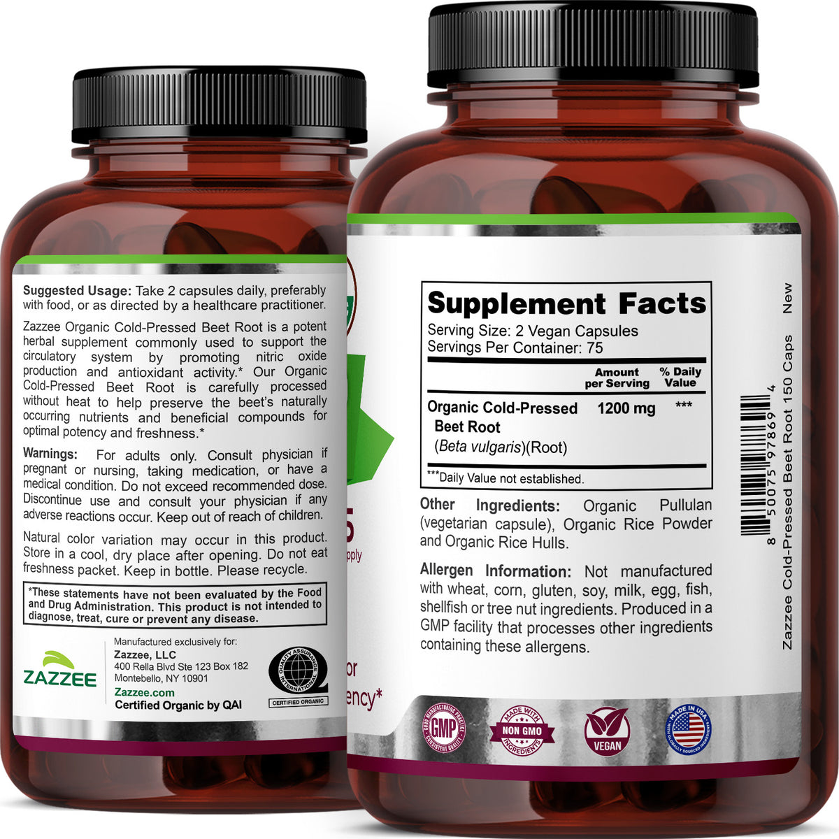 Organic Cold-Pressed Beet Root