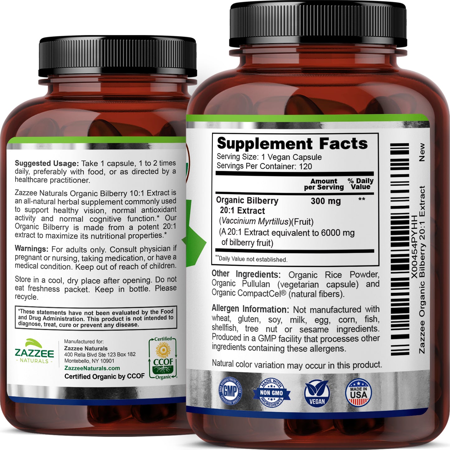 Organic Bilberry Extract