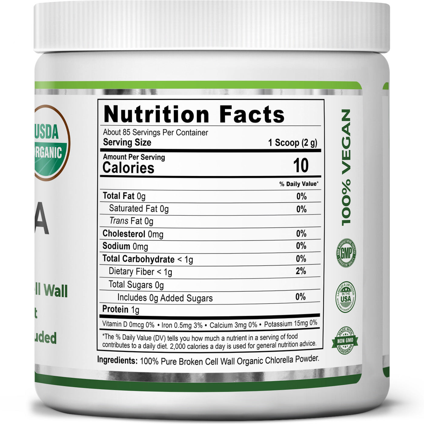 Organic Chlorella Powder