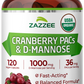 Organic Cranberry PACs & D-Mannose