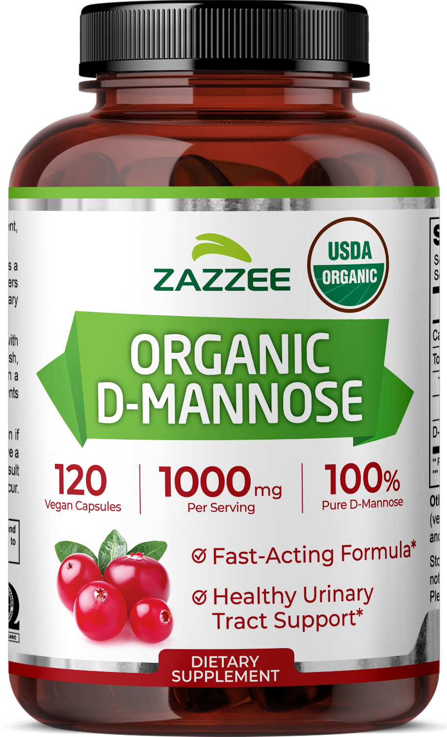 Organic D-Mannose Capsules