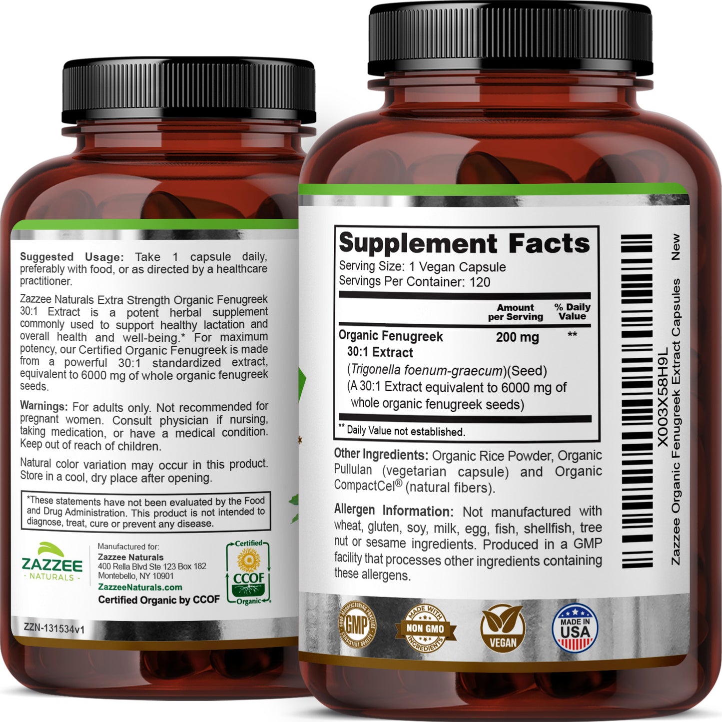 Organic Fenugreek Extract