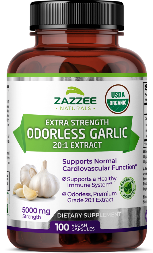 Organic Odorless Garlic