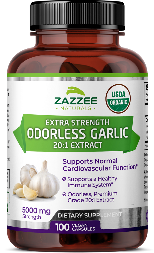 Organic Odorless Garlic