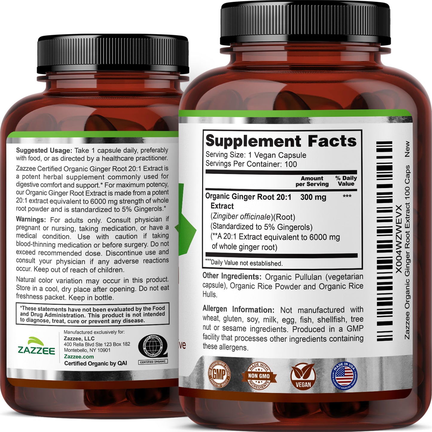 Organic Ginger Extract