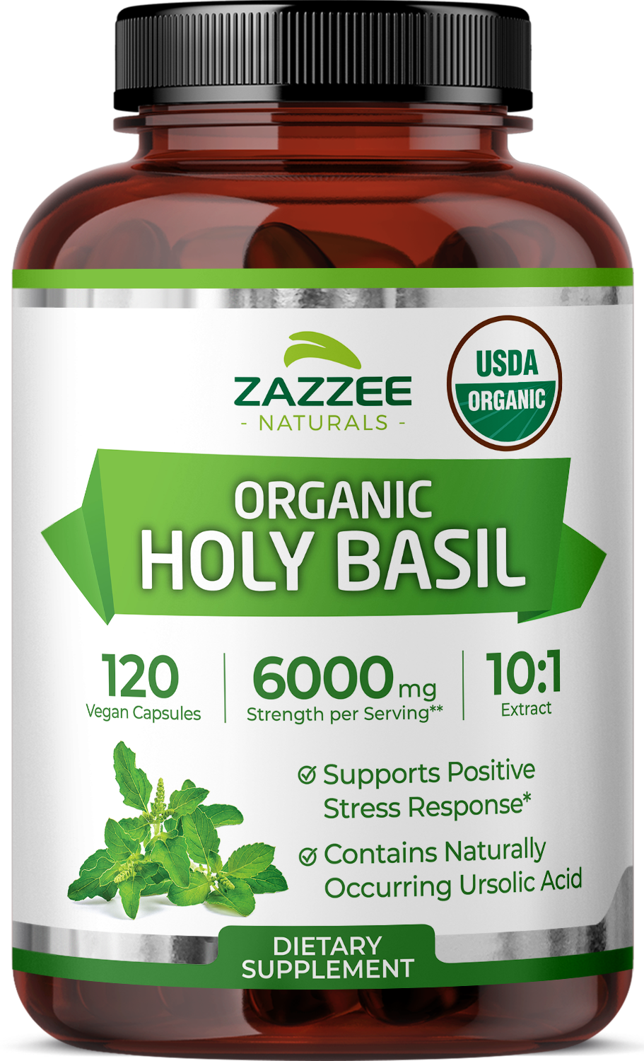 Organic Holy Basil – Zazzee Naturals