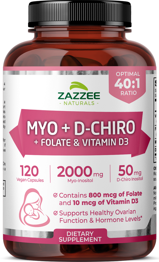 Myo-Inositol + D-Chiro + Folate + D3