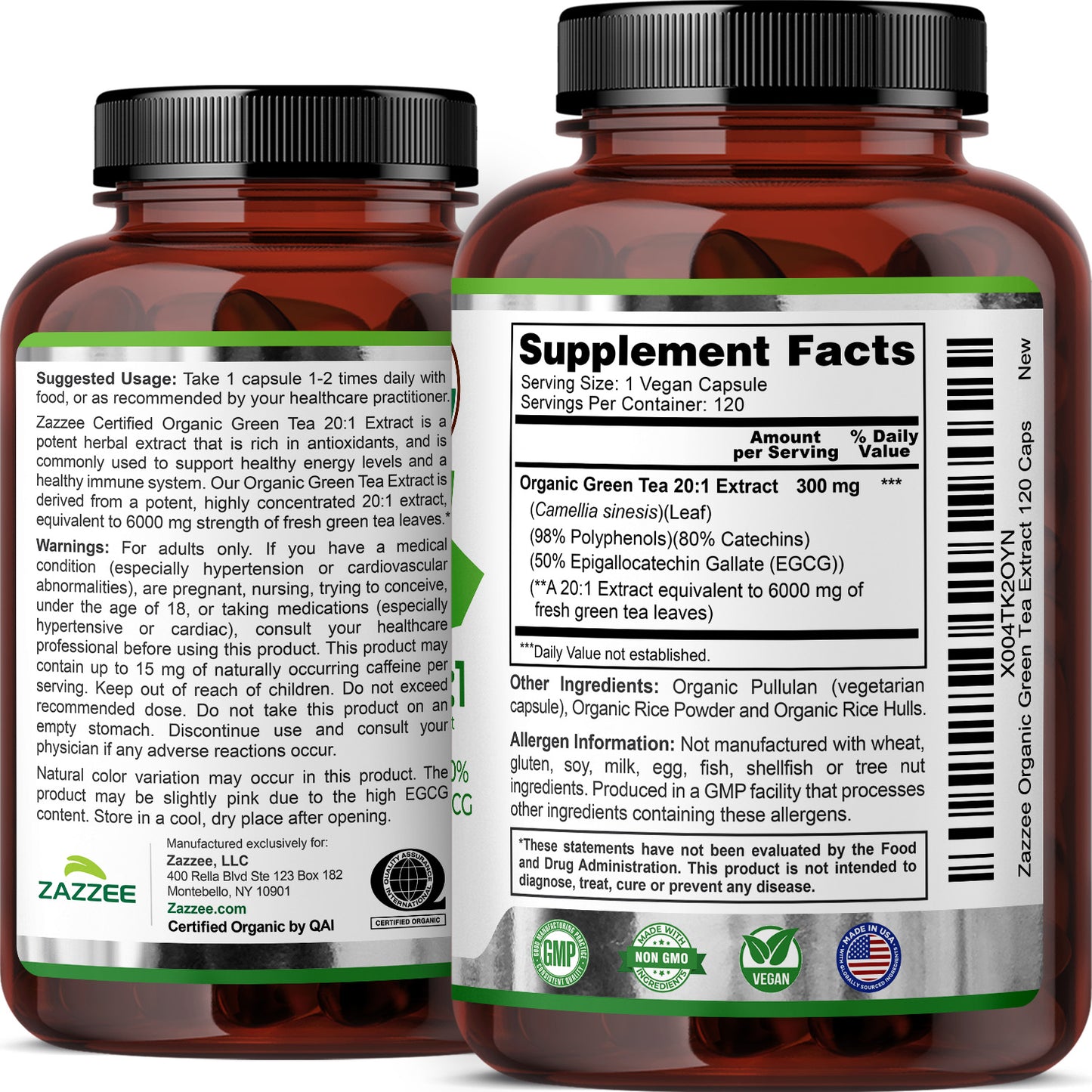 Organic Green Tea Extract