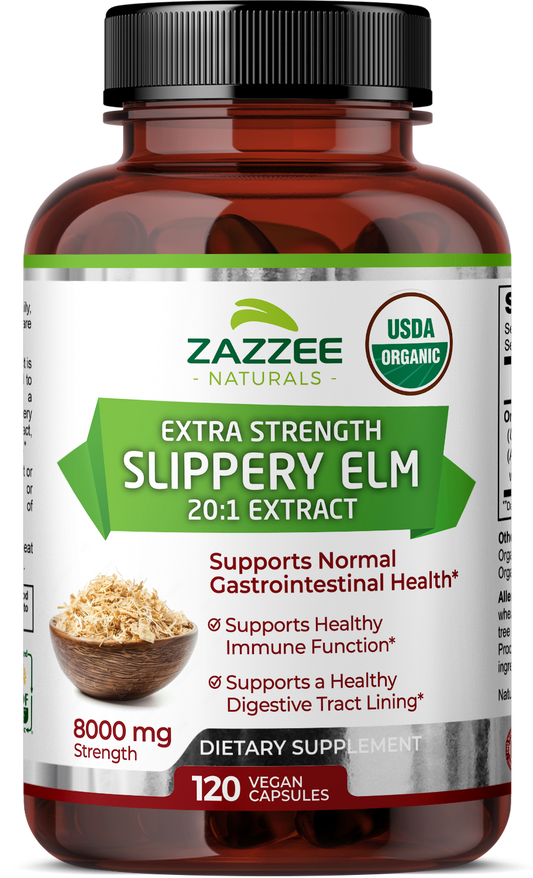 Organic Slippery Elm Bark