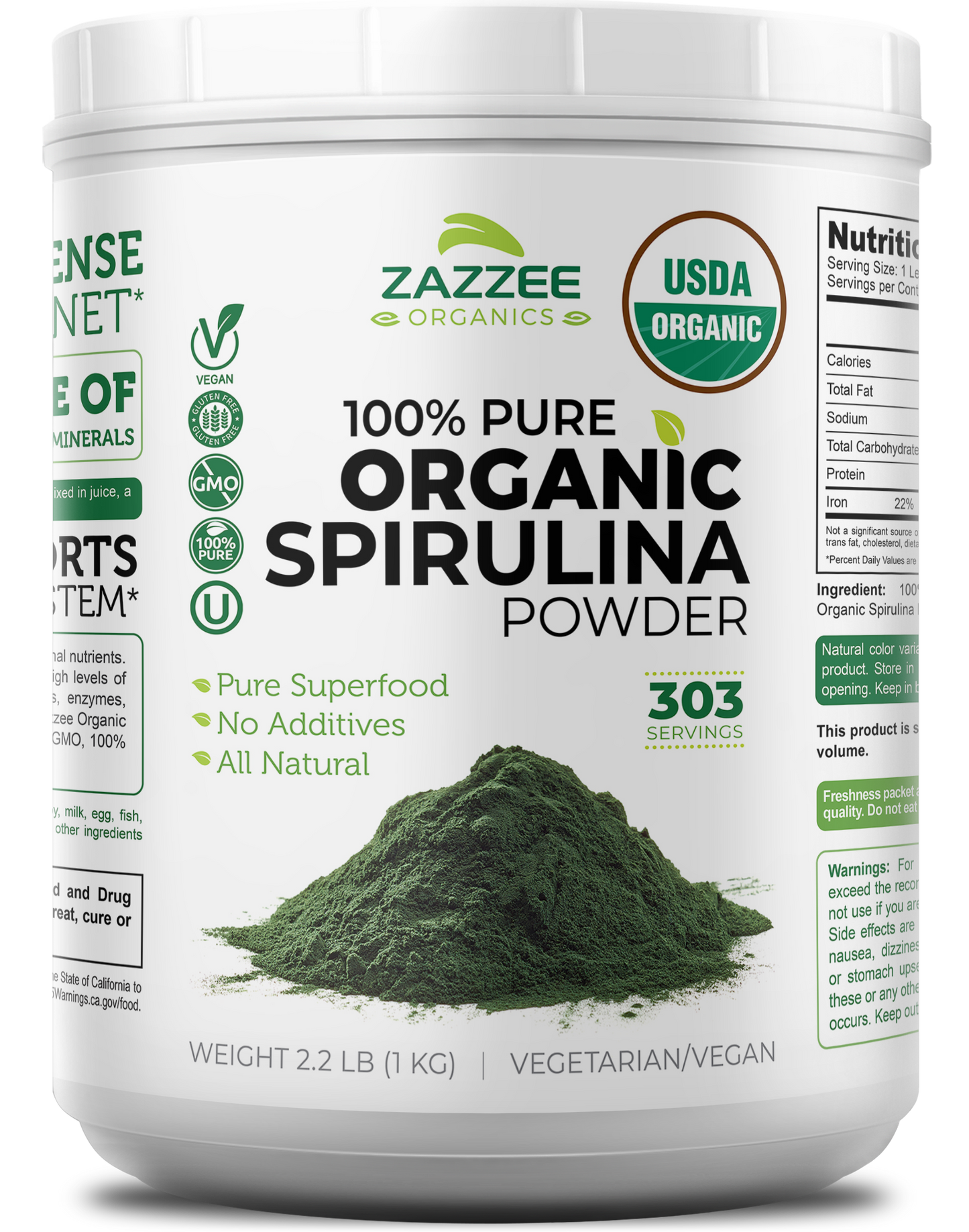 Organic Spirulina Powder
