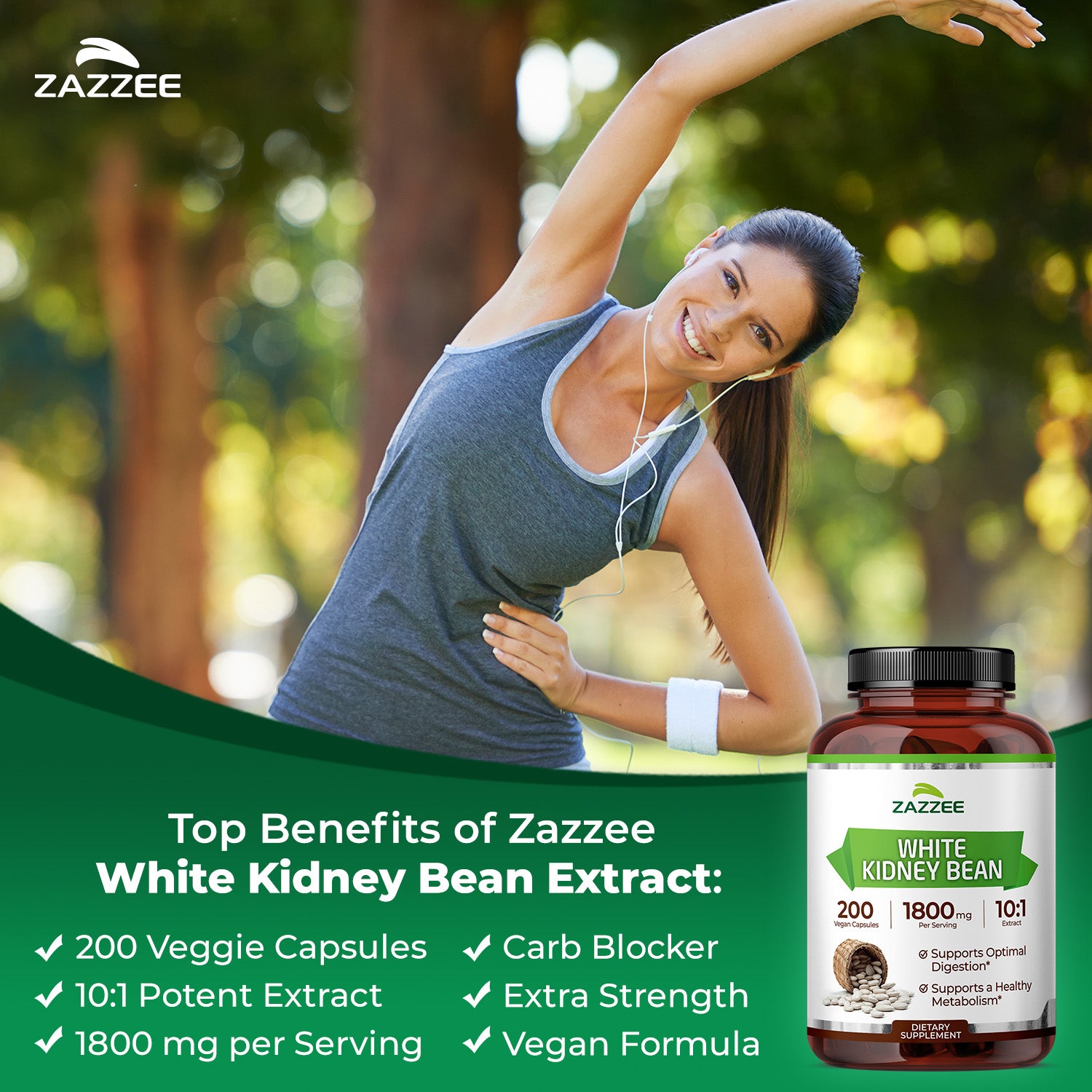 White Kidney Bean Extract – Zazzee Naturals