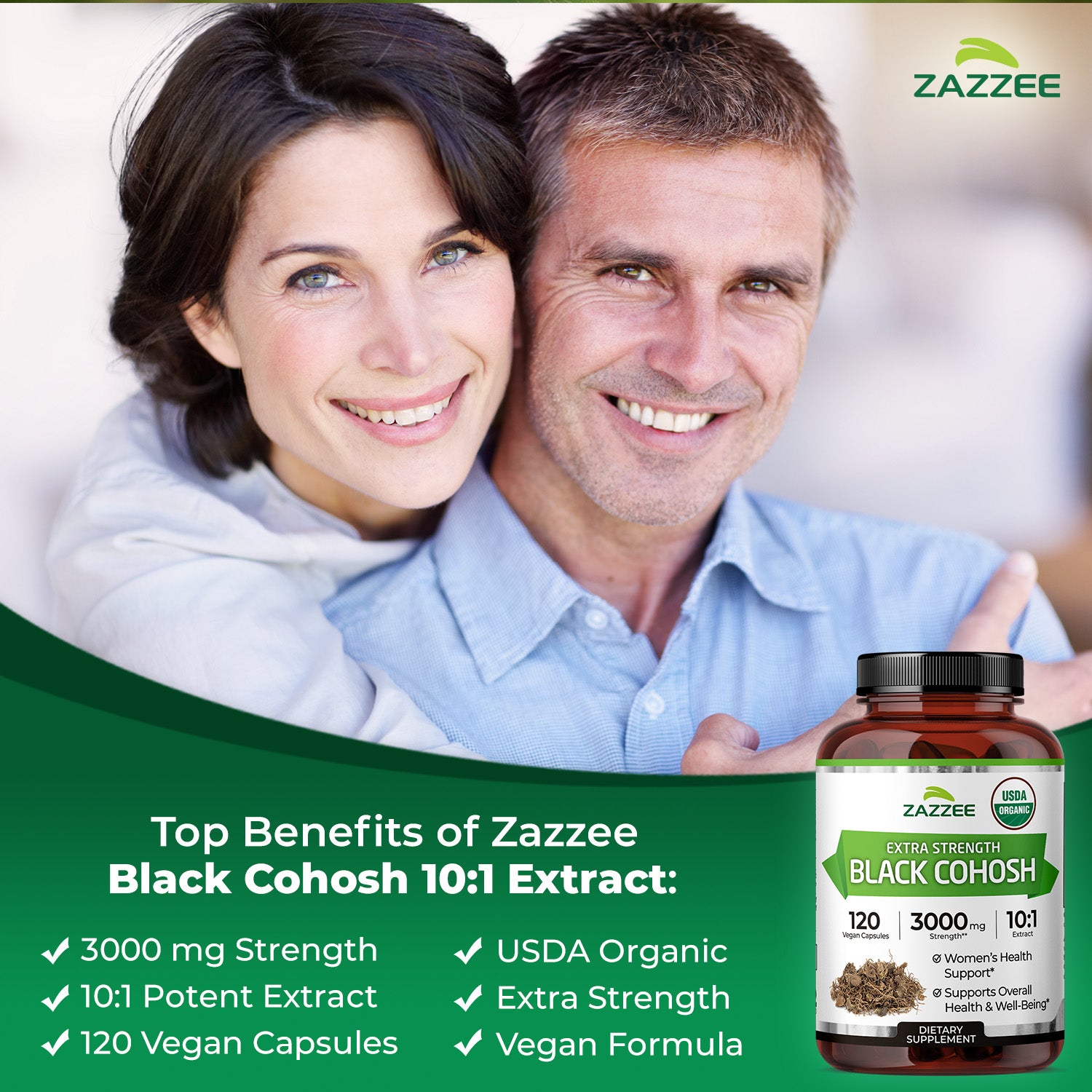 Organic Black Cohosh – Zazzee Naturals