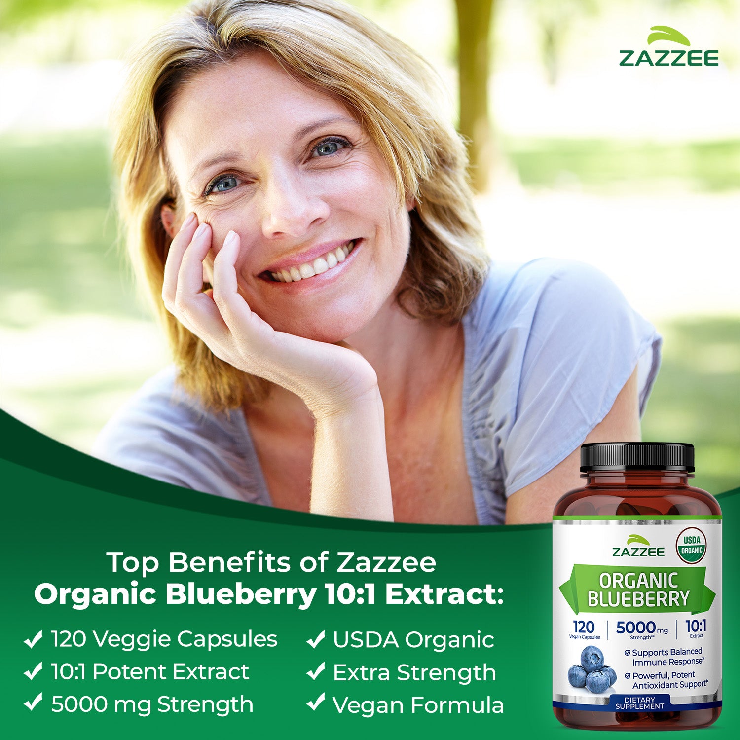 Organic Blueberry Extract – Zazzee Naturals