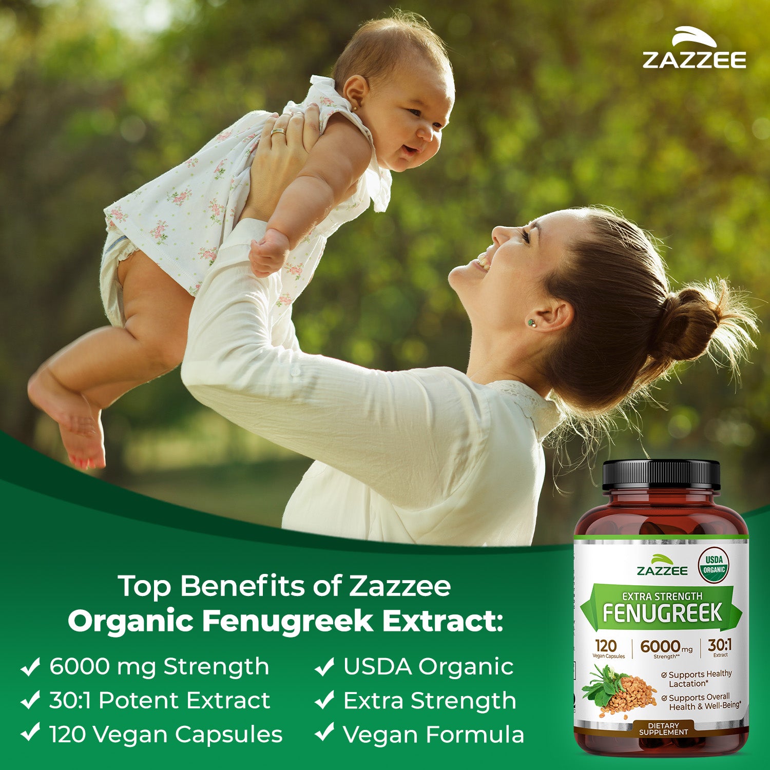Organic Fenugreek Extract – Zazzee Naturals
