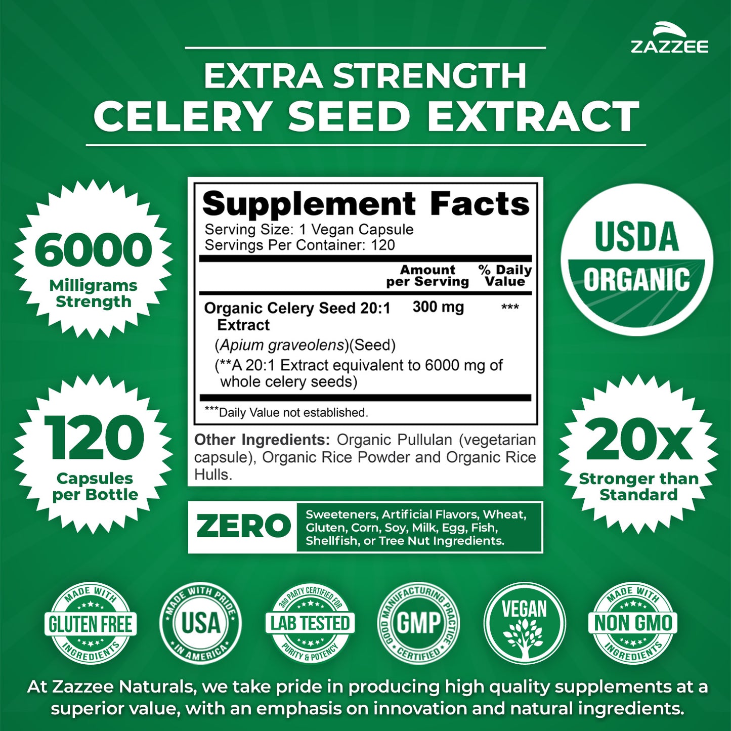 Organic Celery Seed Extract