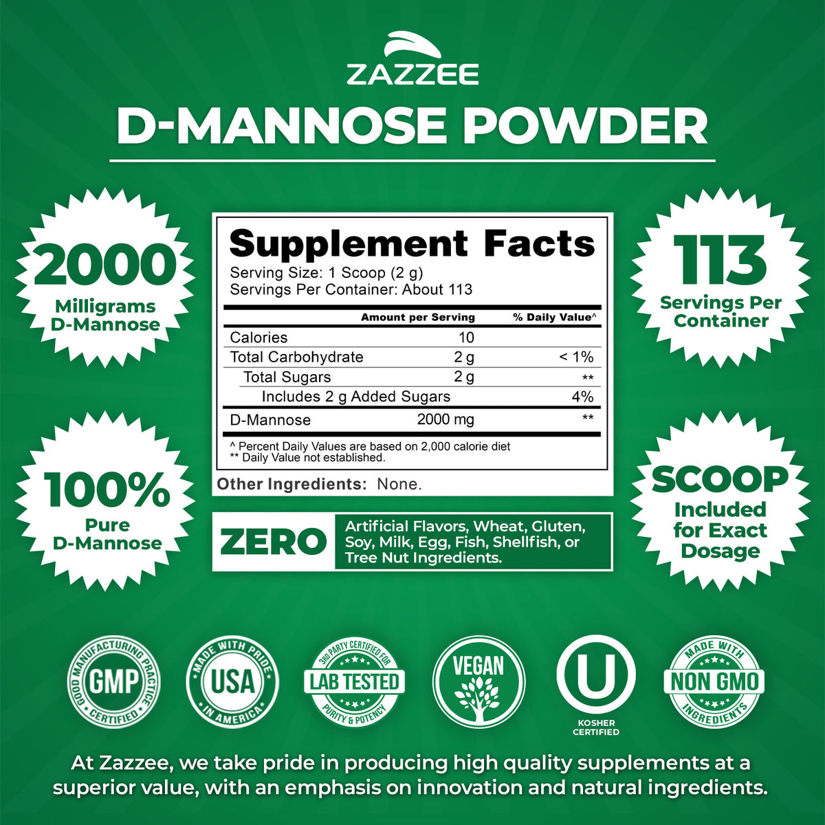 D-Mannose Powder