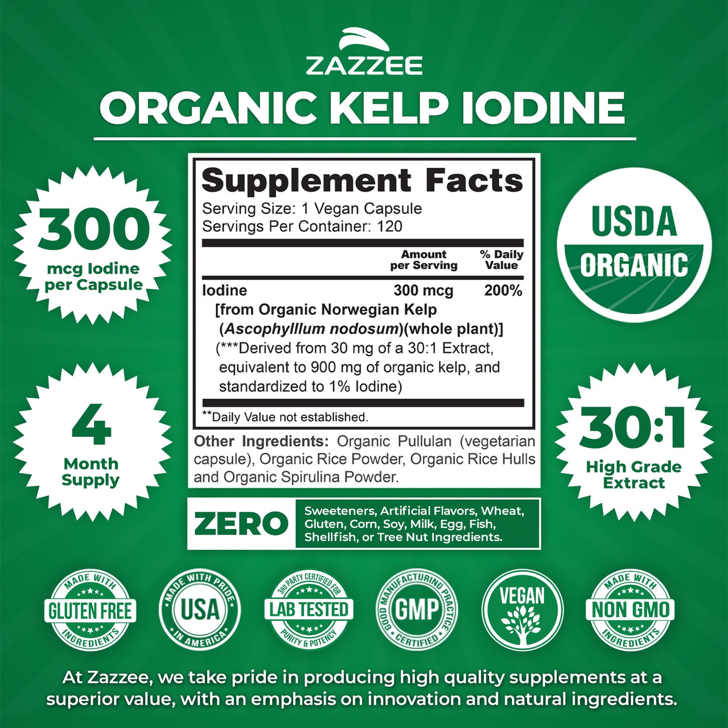 Organic Kelp Iodine