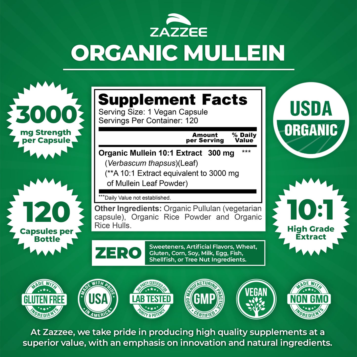 Organic Mullein Extract
