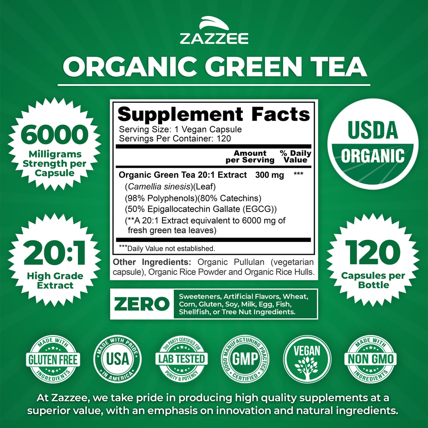Organic Green Tea Extract