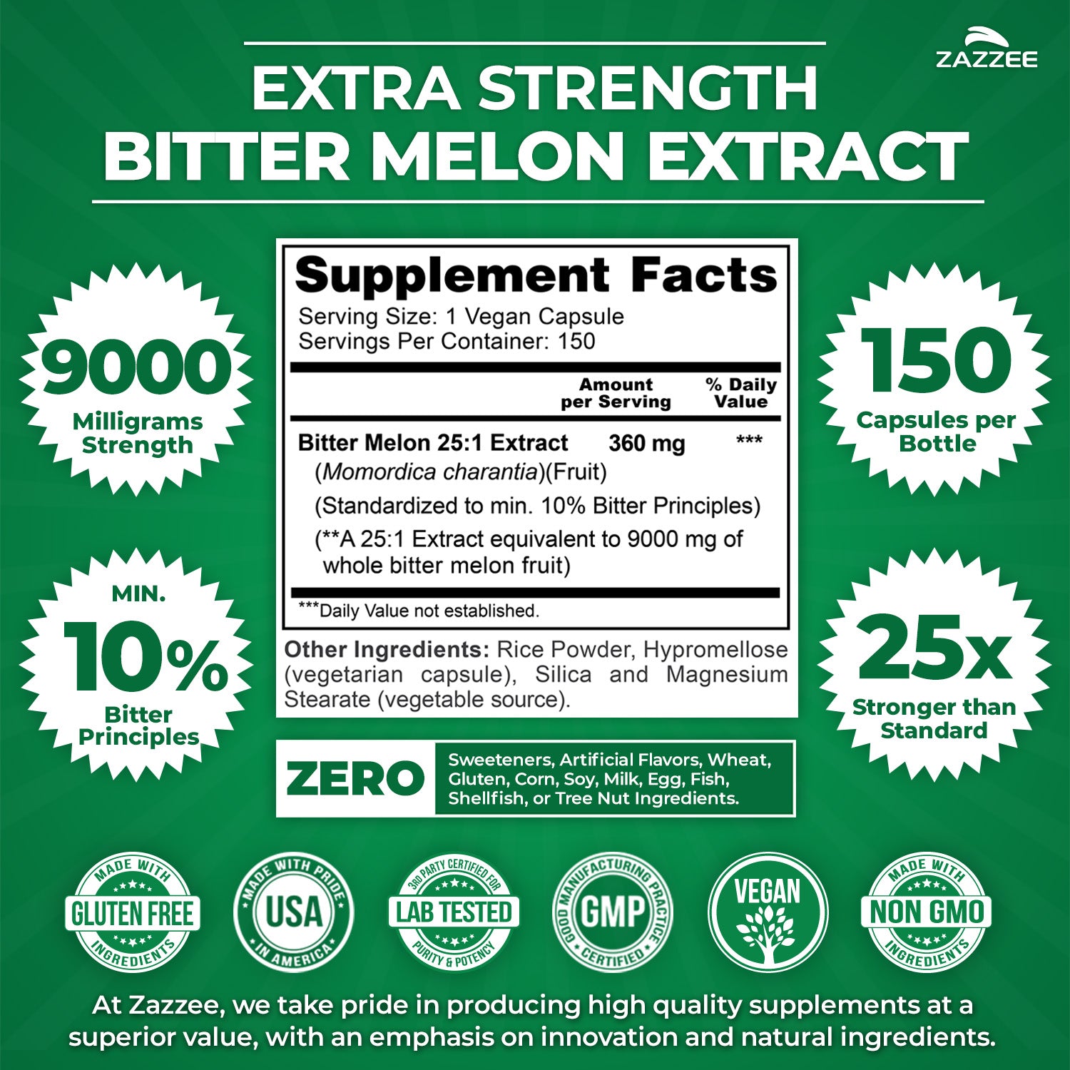 Bitter Melon Extract – Zazzee Naturals