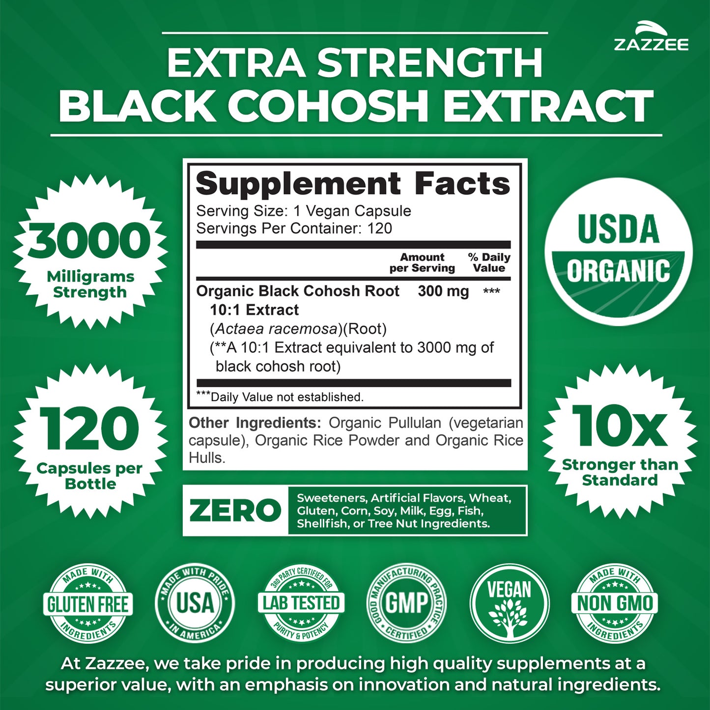 Organic Black Cohosh