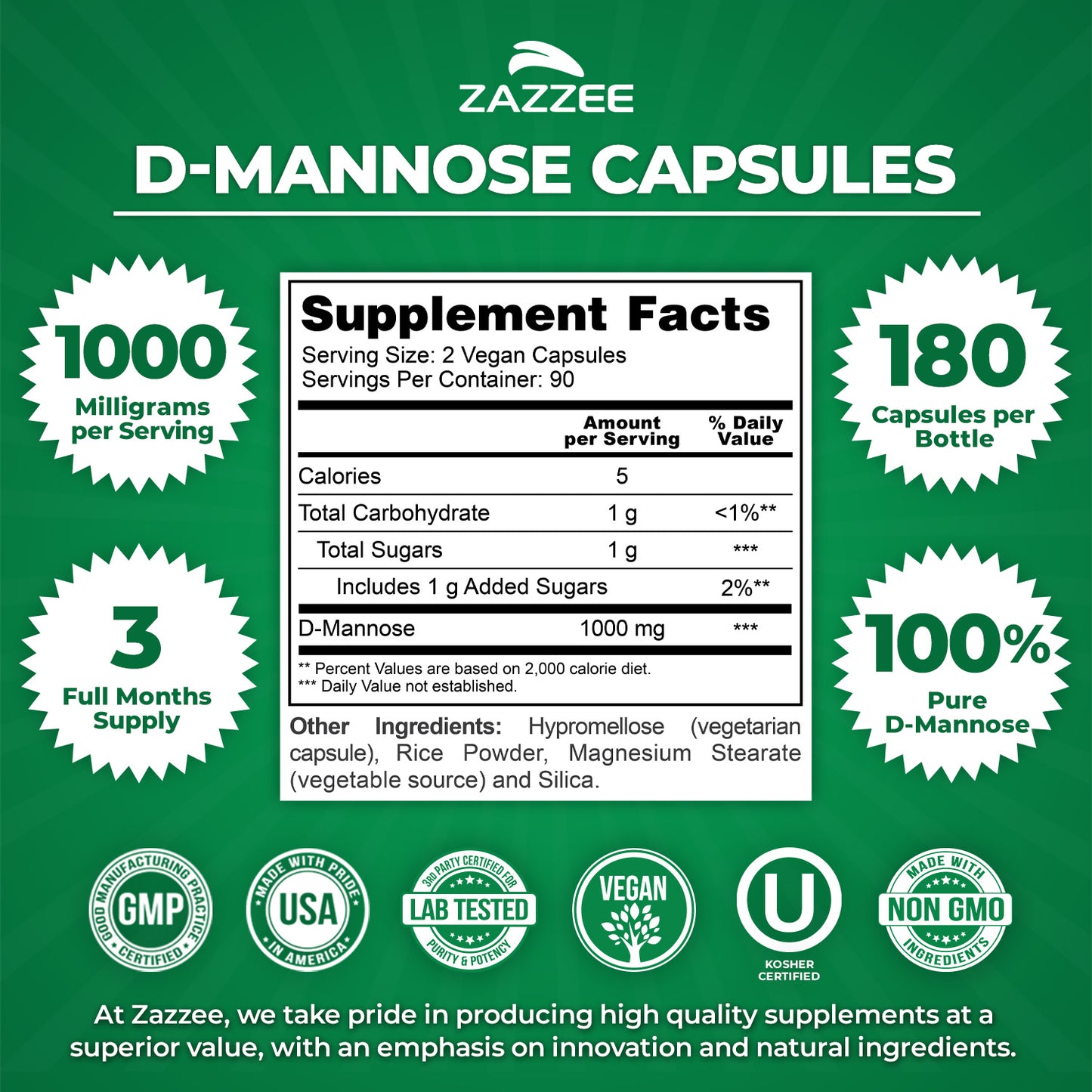 D-Mannose Capsules