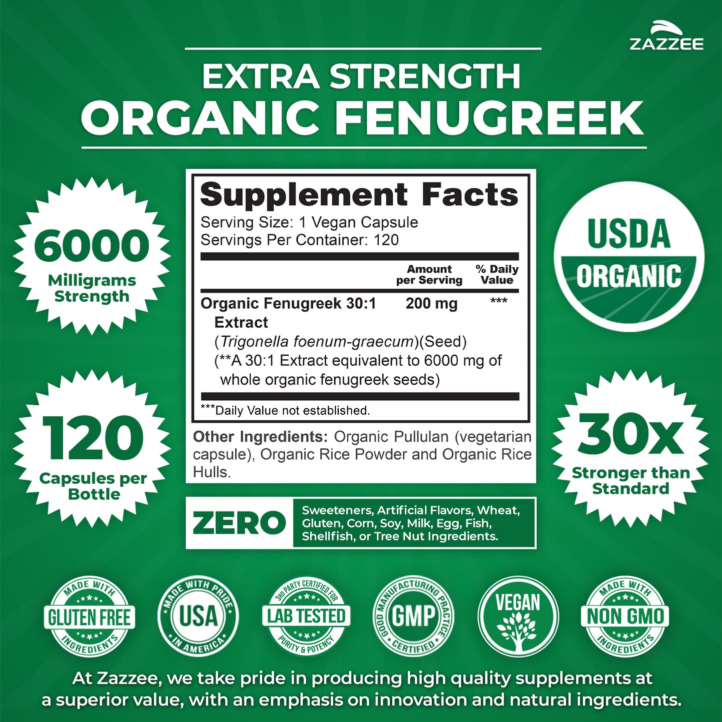 Organic Fenugreek Extract