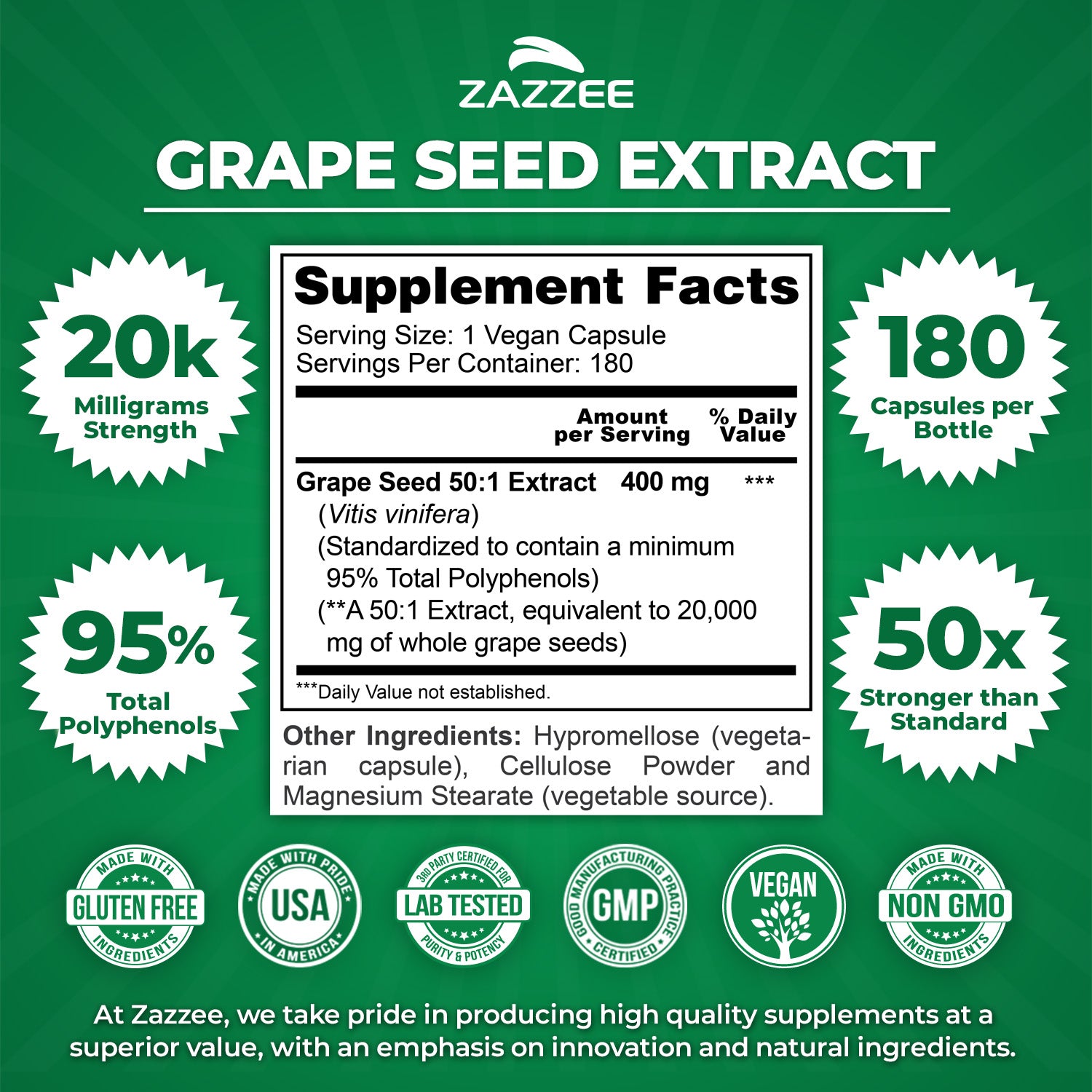 Grape Seed Extract – Zazzee Naturals