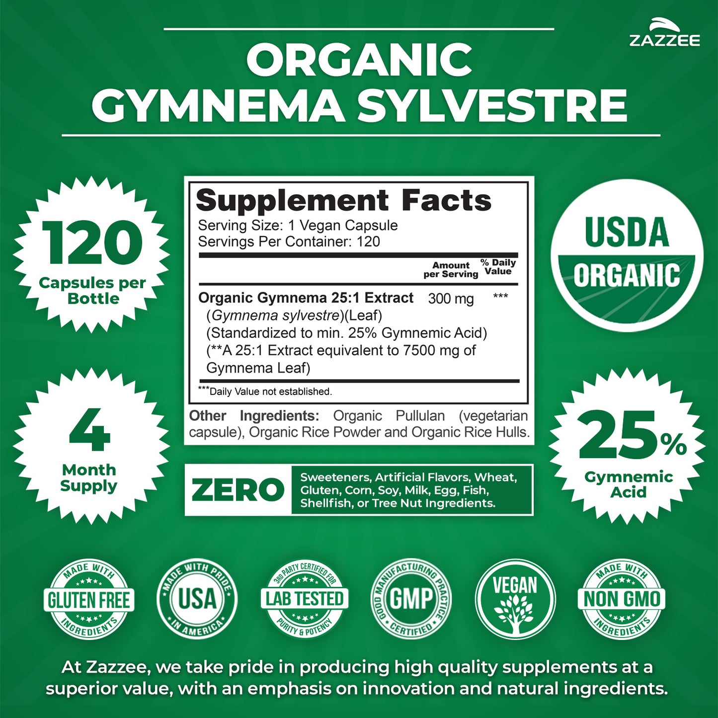 Organic Gymnema Sylvestre