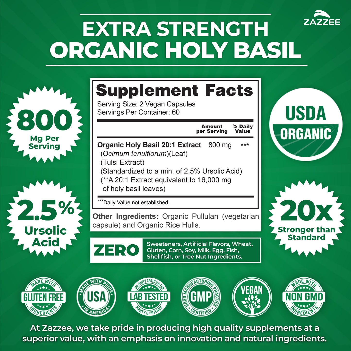 Organic Holy Basil